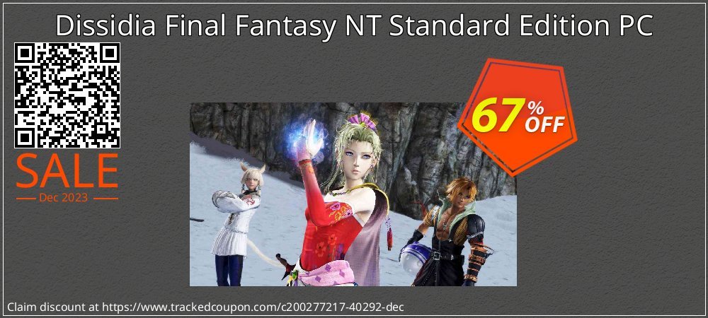 Dissidia Final Fantasy NT Standard Edition PC coupon on April Fools' Day offer