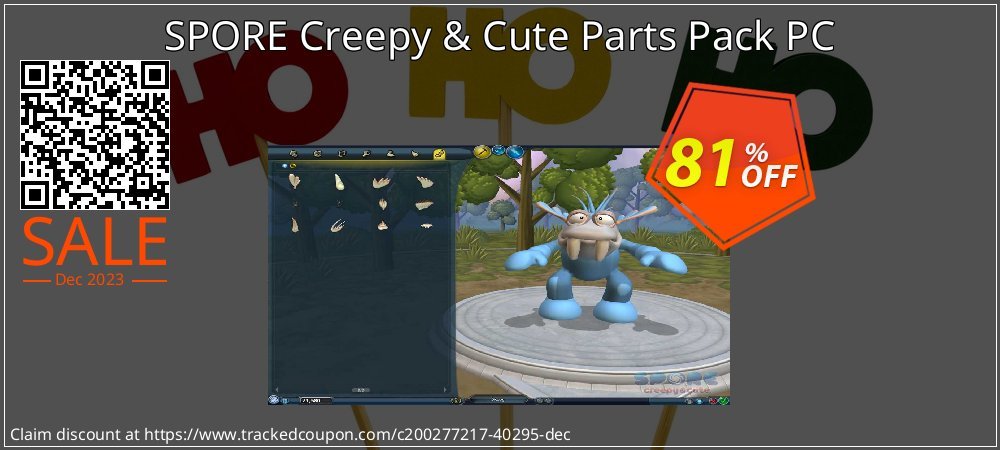 SPORE Creepy & Cute Parts Pack PC coupon on National Walking Day offering sales