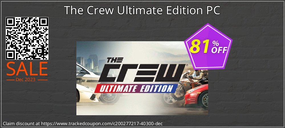 The Crew Ultimate Edition PC coupon on National Walking Day deals