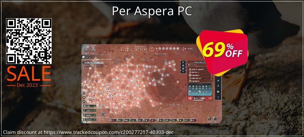 Per Aspera PC coupon on National Pizza Party Day offering sales