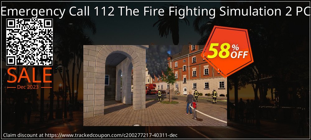 Emergency Call 112 The Fire Fighting Simulation 2 PC coupon on World Whisky Day offering discount