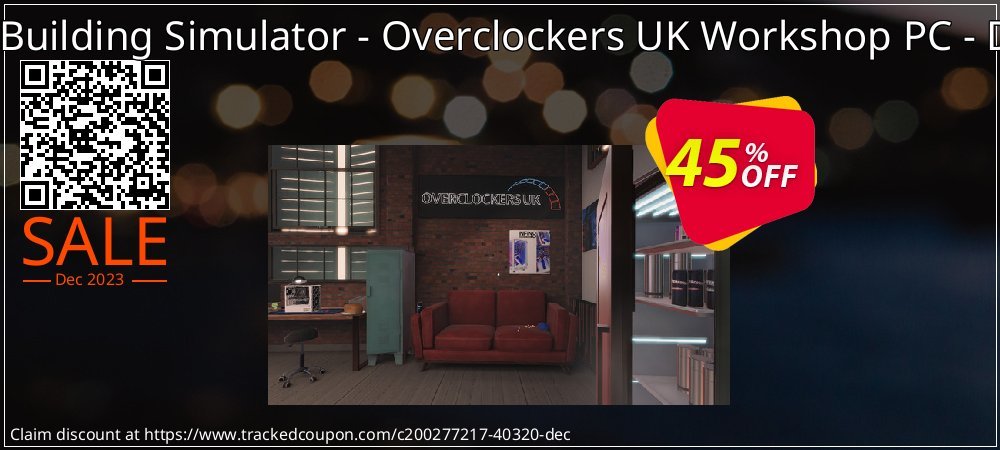 PC Building Simulator - Overclockers UK Workshop PC - DLC coupon on National Walking Day discount