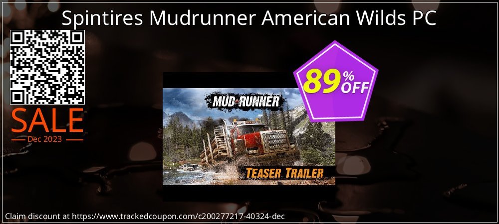 Spintires Mudrunner American Wilds PC coupon on National Smile Day promotions