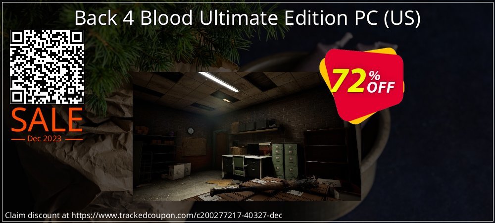 Back 4 Blood Ultimate Edition PC - US  coupon on Working Day offer