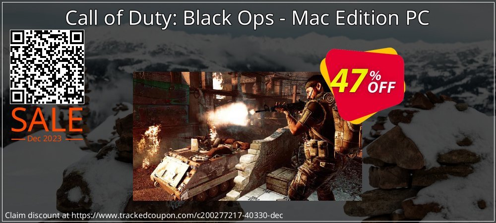 Call of Duty: Black Ops - Mac Edition PC coupon on National Walking Day offering discount