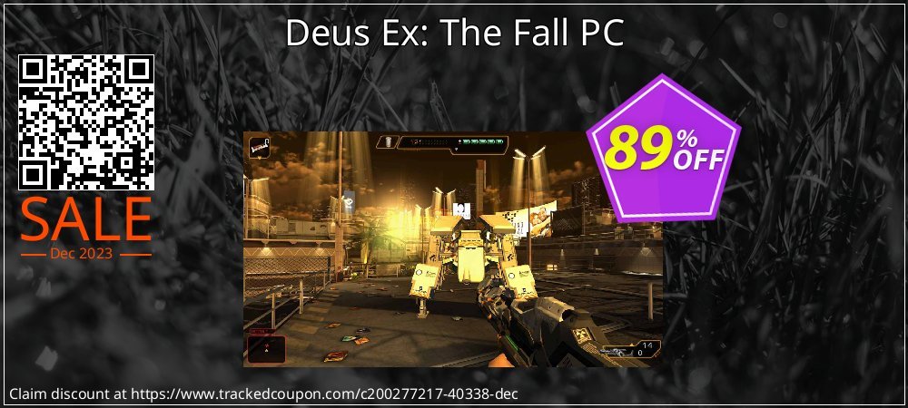 Deus Ex: The Fall PC coupon on Easter Day discount