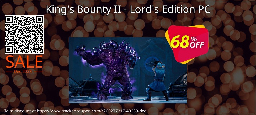 King's Bounty II - Lord's Edition PC coupon on Tell a Lie Day offering discount