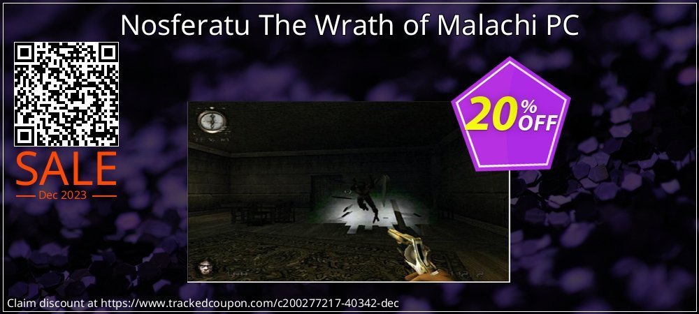 Nosferatu The Wrath of Malachi PC coupon on National Memo Day promotions
