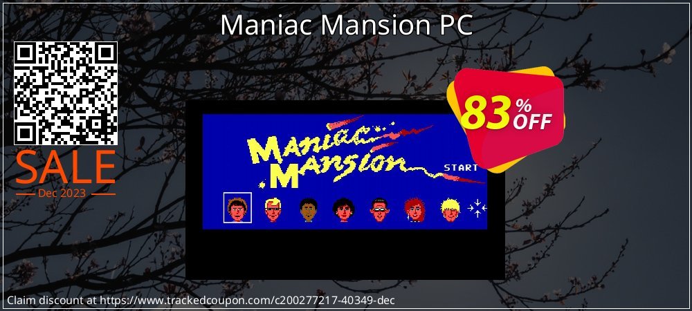 Maniac Mansion PC coupon on National Smile Day super sale