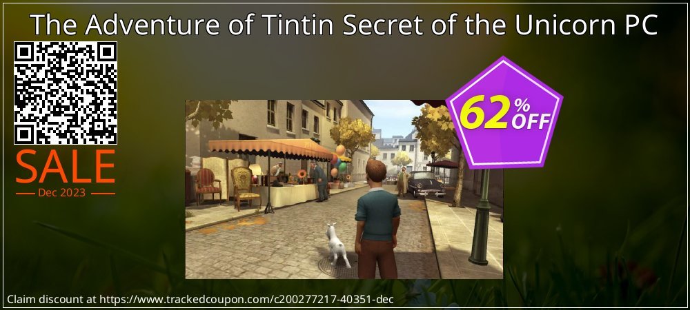 The Adventure of Tintin Secret of the Unicorn PC coupon on World Whisky Day promotions