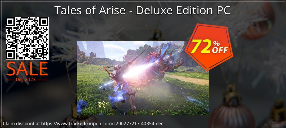 Tales of Arise - Deluxe Edition PC coupon on National Smile Day offer
