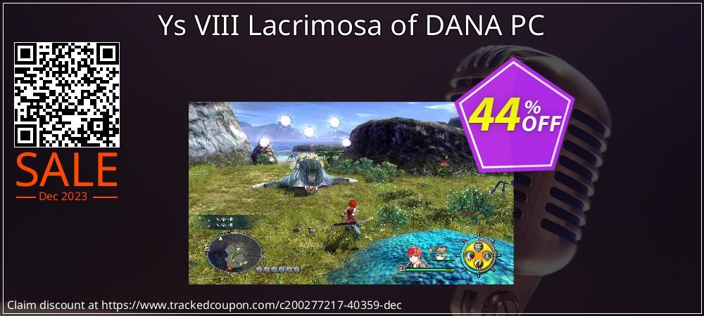 Ys VIII Lacrimosa of DANA PC coupon on National Smile Day discounts