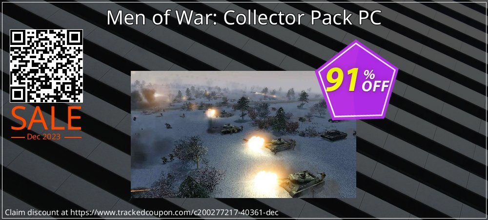 Men of War: Collector Pack PC coupon on World Party Day promotions