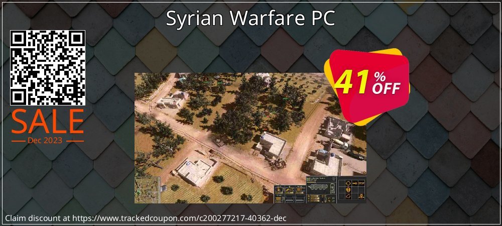 Syrian Warfare PC coupon on National Memo Day deals