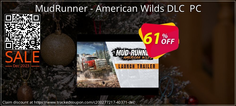 MudRunner - American Wilds DLC  PC coupon on World Party Day sales