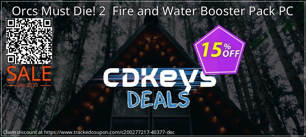 Orcs Must Die! 2  Fire and Water Booster Pack PC coupon on April Fools' Day super sale