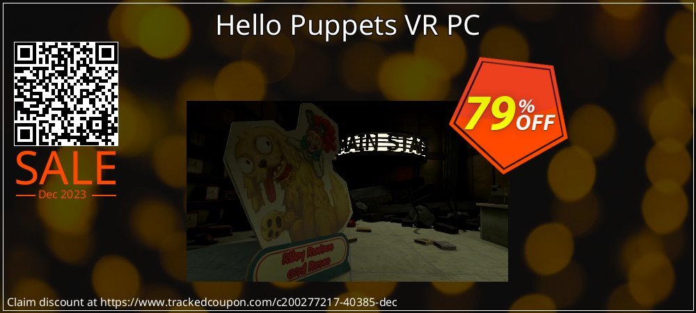 Hello Puppets VR PC coupon on National Walking Day offering sales