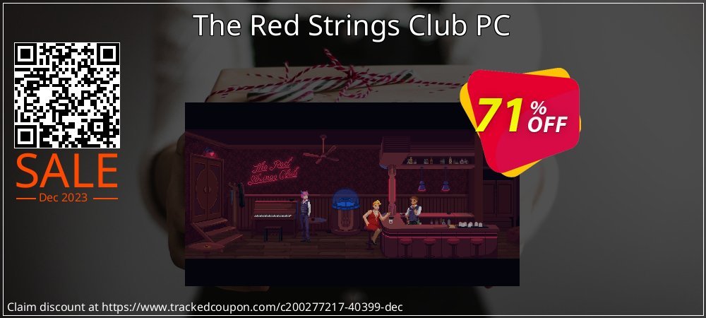 The Red Strings Club PC coupon on National Smile Day offer