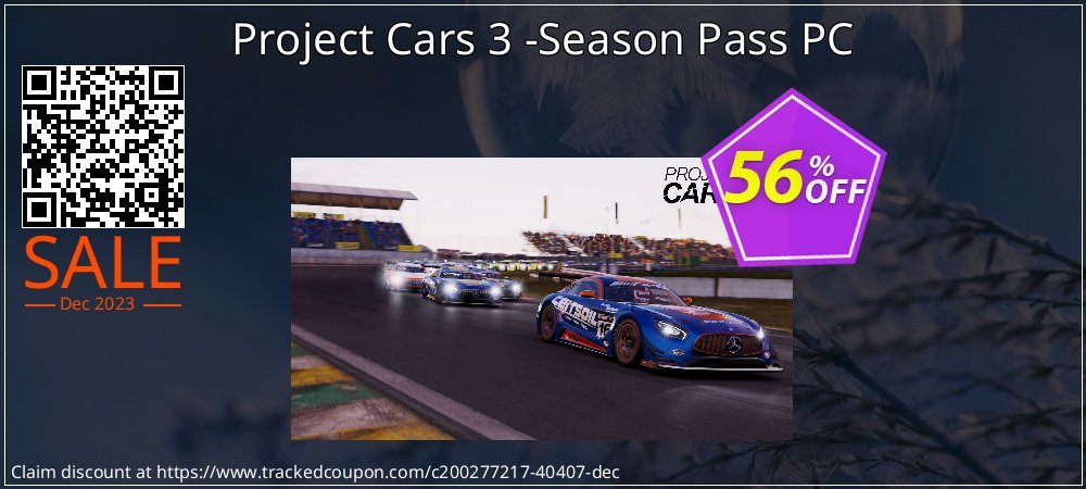 Project Cars 3 -Season Pass PC coupon on April Fools' Day sales