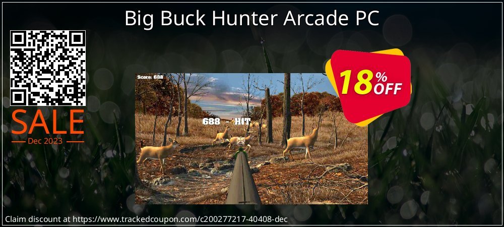 Big Buck Hunter Arcade PC coupon on National Pizza Party Day offer