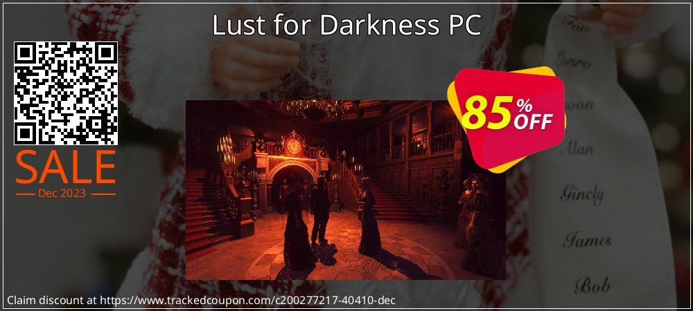 Lust for Darkness PC coupon on Mother Day offering discount