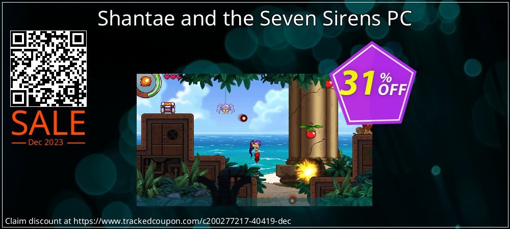 Shantae and the Seven Sirens PC coupon on World Password Day offering discount