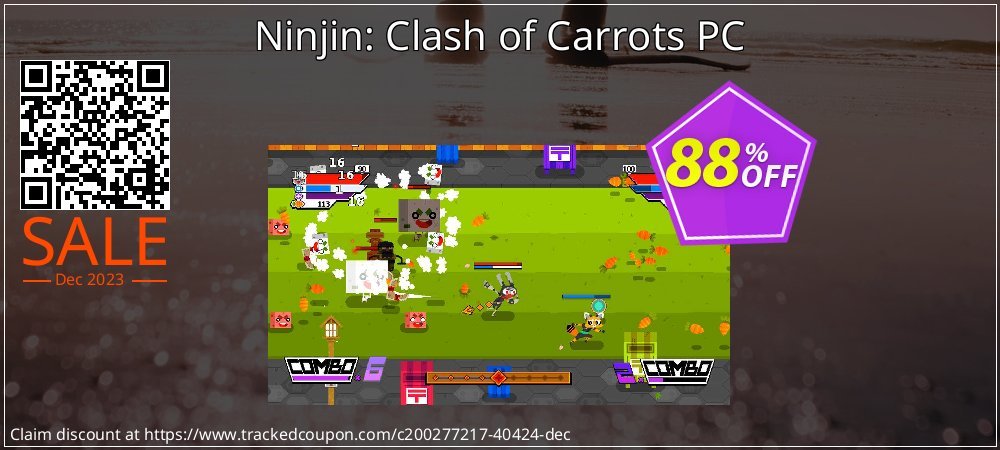 Ninjin: Clash of Carrots PC coupon on National Smile Day sales
