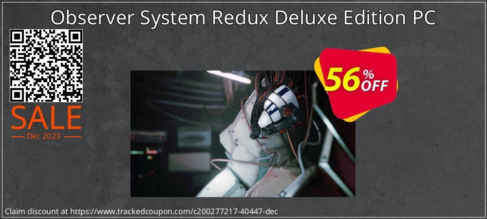 Observer System Redux Deluxe Edition PC coupon on National Memo Day offering sales