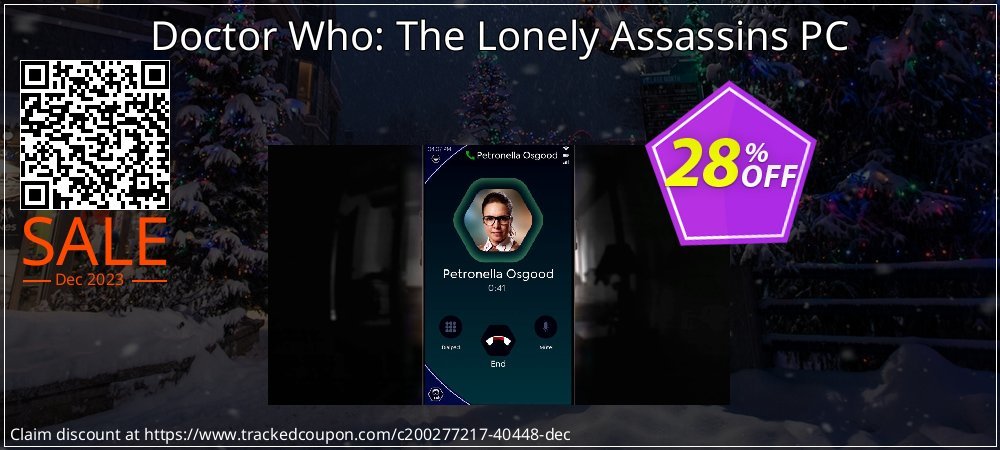 Doctor Who: The Lonely Assassins PC coupon on National Pizza Party Day super sale
