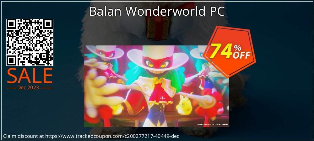 Balan Wonderworld PC coupon on National Smile Day discounts