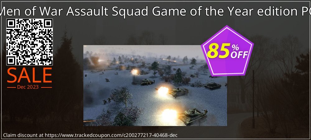 Men of War Assault Squad Game of the Year edition PC coupon on National Pizza Party Day promotions