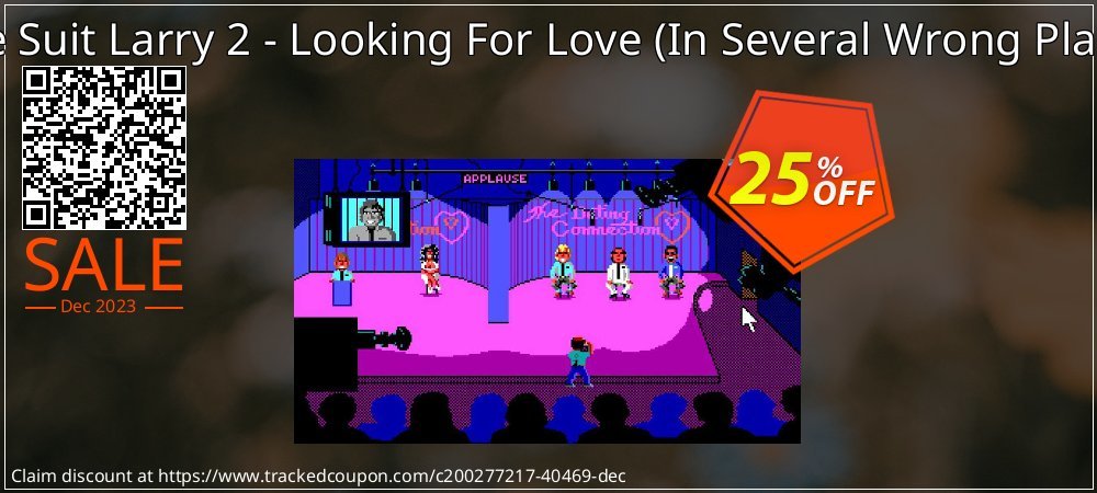 Leisure Suit Larry 2 - Looking For Love - In Several Wrong Places PC coupon on Tell a Lie Day promotions