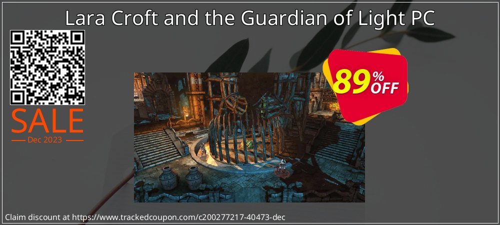 Lara Croft and the Guardian of Light PC coupon on National Pizza Party Day offering discount