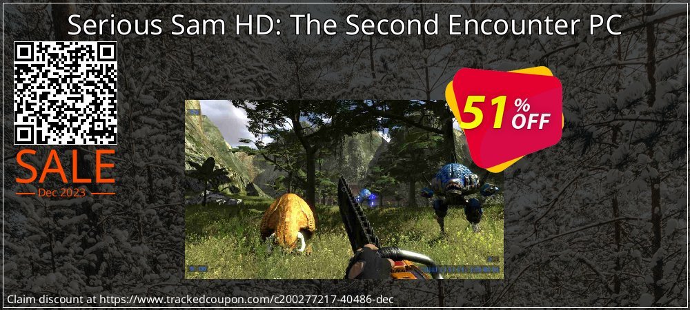 Serious Sam HD: The Second Encounter PC coupon on National Loyalty Day promotions