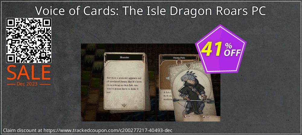 Voice of Cards: The Isle Dragon Roars PC coupon on Easter Day offering sales