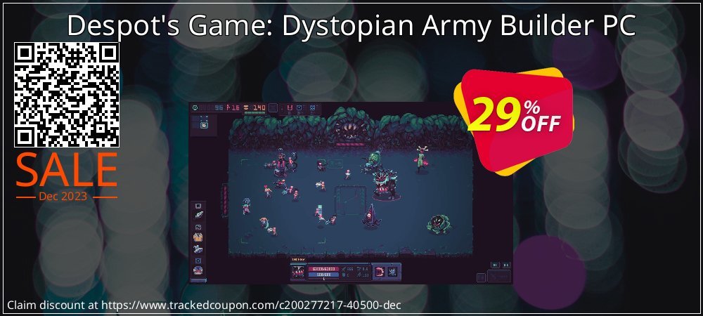 Get 42% OFF Despot&#039;s Game: Dystopian Army Builder PC offering deals