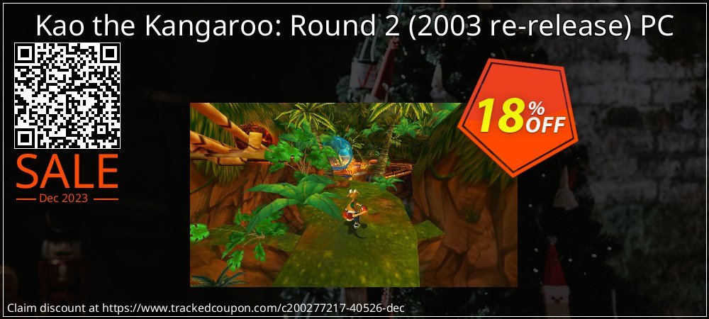 Kao the Kangaroo: Round 2 - 2003 re-release PC coupon on National Loyalty Day discount