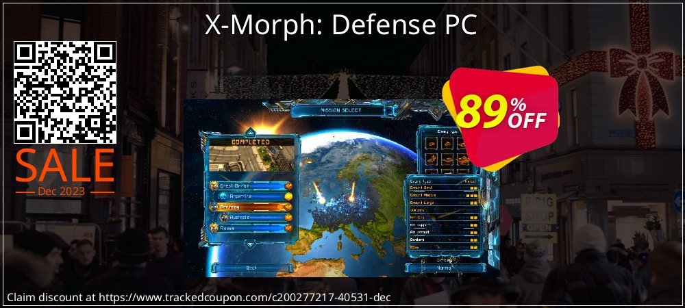 X-Morph: Defense PC coupon on World Whisky Day promotions