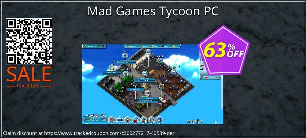 Mad Games Tycoon PC coupon on National Smile Day discounts