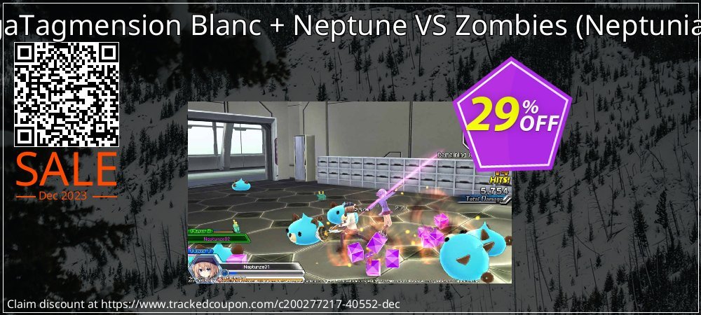 MegaTagmension Blanc + Neptune VS Zombies - Neptunia PC coupon on April Fools Day sales