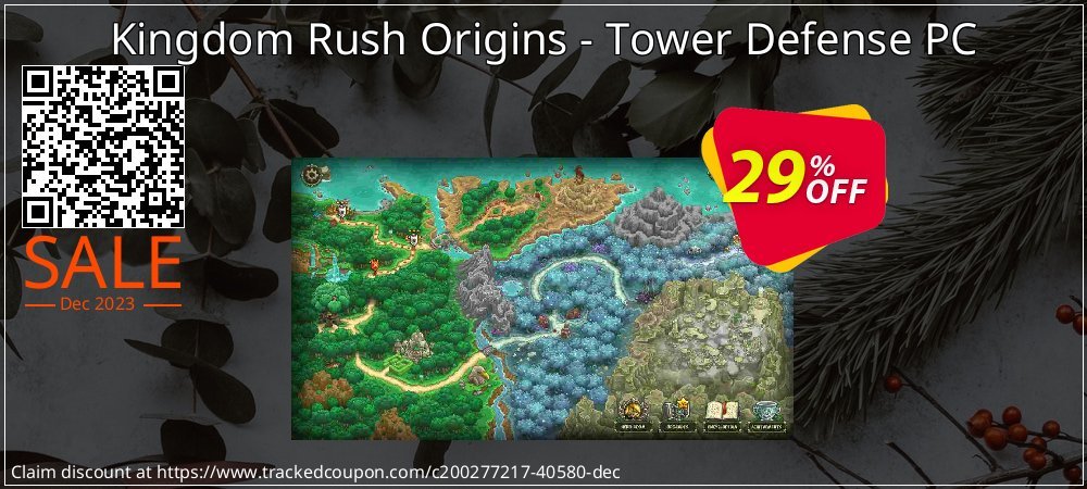 Kingdom Rush Origins - Tower Defense PC coupon on National Walking Day offer