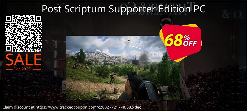 Post Scriptum Supporter Edition PC coupon on National Memo Day offering sales