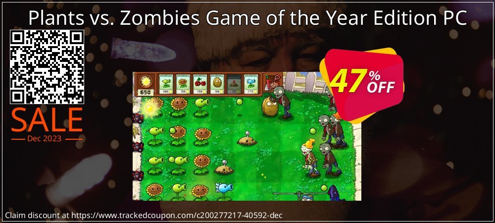 Plants vs. Zombies Game of the Year Edition PC coupon on Working Day super sale