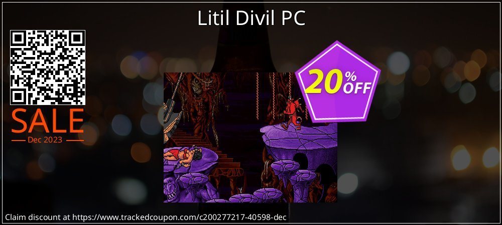 Litil Divil PC coupon on National Pizza Party Day discount