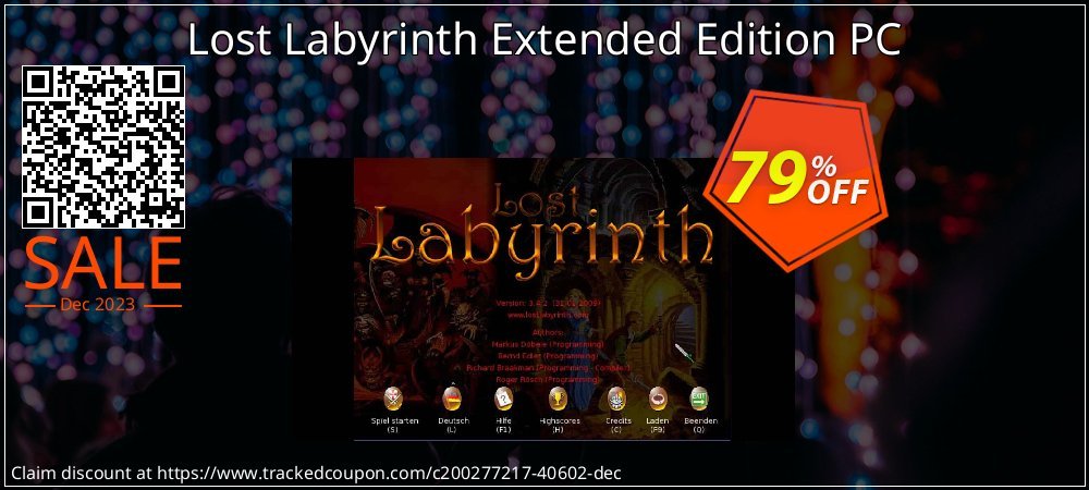 Lost Labyrinth Extended Edition PC coupon on Working Day discounts