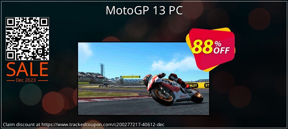 Get 86% OFF MotoGP 13 PC offering discount
