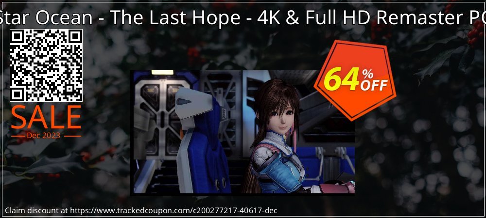 Star Ocean - The Last Hope - 4K & Full HD Remaster PC coupon on Working Day offering discount
