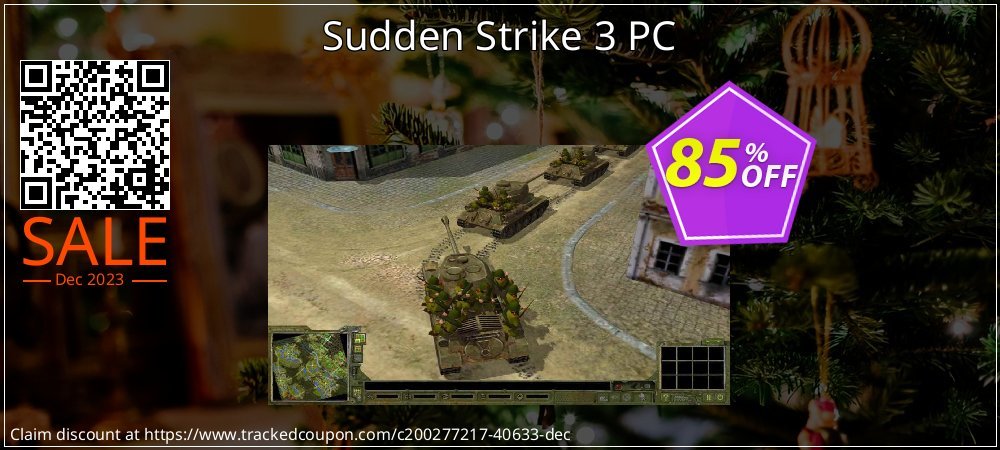 Sudden Strike 3 PC coupon on Constitution Memorial Day offer