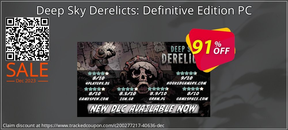 Deep Sky Derelicts: Definitive Edition PC coupon on World Whisky Day offering sales