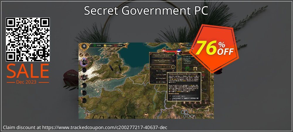 Secret Government PC coupon on National Memo Day super sale